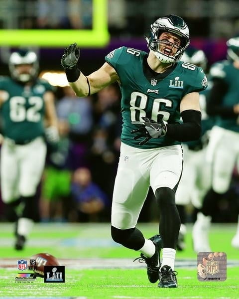 zach ertz super bowl jersey