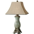 thumbnail image 2 of Uttermost Andelle Lampe de Table en Céramique en Bleu Clair, 2 of 2