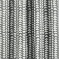 thumbnail image 5 of Eclipse Naya Geometric Thermaweave Blackout Rod Pocket 37 x 84 Curtain Panel in Grey, 5 of 5