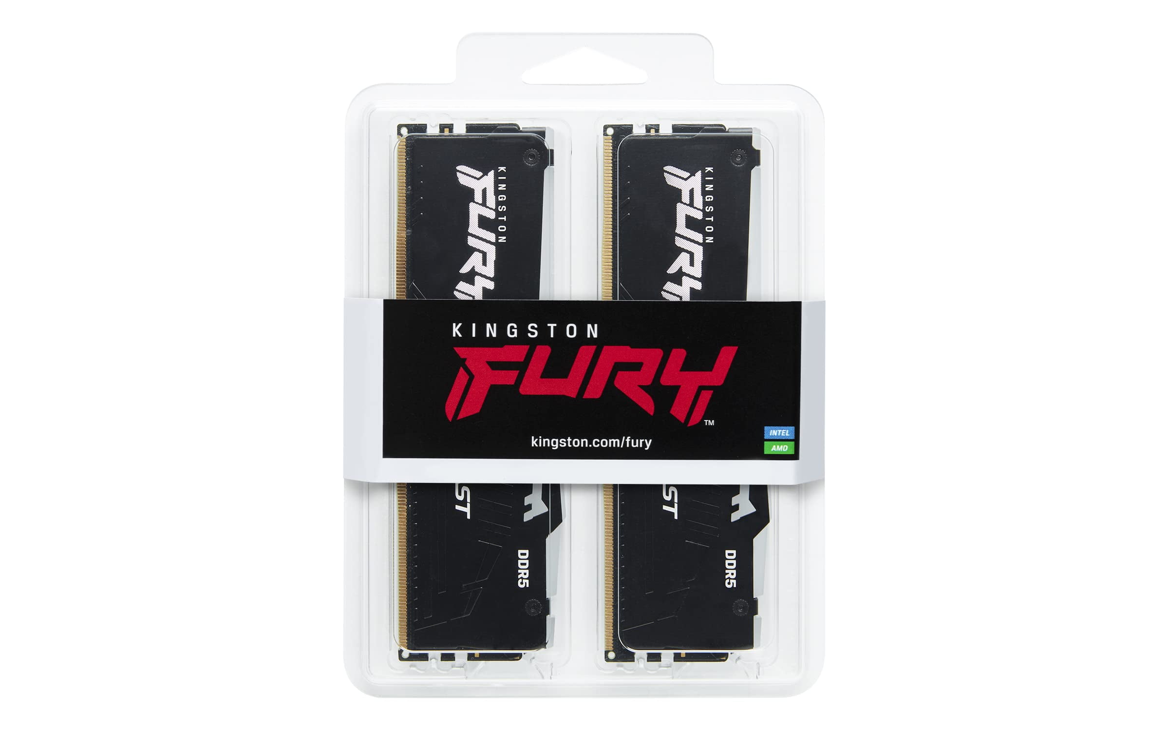 メモリー Kingston FURY Beast DDR5 16GBx4 6000MHz Kingston FURY Beast 16GB DDR5 6000 (PC5 48000) 288-Pin PC RAM