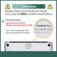 thumbnail image 2 of Compatible avec MacBook Pro 13 Pouces Étui 2020 2019 2018 2017 2016 A2338 M1 A2289 A2251 A2159 A1989 A1706, Étui Rigide en Cuir Protecteur pour MacBook Pro 13 Pouces, Violet, 2 of 7