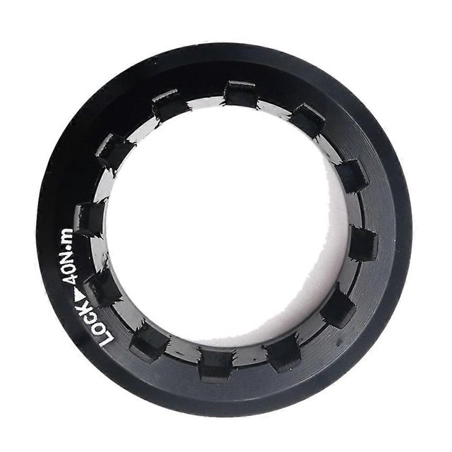 Cubierta Para volante de bicicleta yuxing tapa de bloqueo de cassette de 12 velocidades M7100 negro