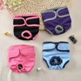 thumbnail image 3 of Pets Supplies Comfortable Magic Tape Brief Dogs Teddy Golden Retriever Walking Anti-harassment Pants, 3 of 5