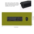 thumbnail image 3 of Disketp Olive Gaming Mouse Mat Long Extended Mouse Pad Desk Mat Non-Slip Rubber Mice Pads Stitched Edges(315.5 x 16 x 0.12 Inches), 3 of 8