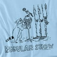 thumbnail image 2 of Regular Show Tattoo Art Women's T Shirt, Light Blue, Large, 2 of 6