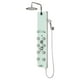 Pulse ShowerSpas 1030 Lahaina Trempé Panneau de Douche en Verre Dur&44; Blanc avec Finition Chromée – image 1 sur 5