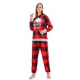 thumbnail image 2 of Bullpiano Matching Family Pajamas Sets Holiday Christmas Bear 2 Piece Parent-Child Pajama Set, 2 of 9