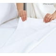 thumbnail image 4 of Shunjie.Home Twin Bed Sheets Set 3 Pieces, 600 Thread Count 100% Egyptian Cotton Bed Sheets, Breathable, Soft & Silky Sateen Weave Fits Mattress from 8" Up to 16" Deep Pocket(White, Twin), 4 of 8