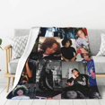 thumbnail image 2 of Dd Hip Hop Osama Flannel Blanket Air Conditioning Blanket Nap Blanket Sofa Throw Blanket Throw Blankets 60"X50", 2 of 6