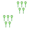 thumbnail image 2 of Maytalsory 5 Pcs Globe d'Oiseau Auto-Arrosant Gain de Temps Forme d'Oiseau L Vert Rond 2Ensemble, 2 of 6
