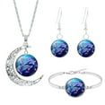 thumbnail image 2 of Xihbxyly Conjunto de Joyas Astrológicas, Collar, Pendientes y Pulsera con Las 12 Constelaciones, Regalo Único para Esposa, Novia o Madre, Versátil para Uso Diario, Regalo de Cumpleaños, Navidad o Ani, 2 of 2