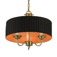 thumbnail image 6 of 41863-01 Livex Lighting Harrington - 3 Light Pendant In Transitional Style-14 Inches Tall and 16 Inches Wide-Antique Brass Finish    -Traditional, 6 of 10