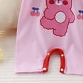 thumbnail image 6 of JUMEYU Unisex Baby Jumpsuit Baby Boy Shirt Romper Summer Infant Clothes 0 3 6 9 12 18 24 Months (Pink,12-15 Months), 6 of 7