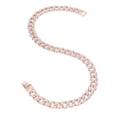 thumbnail image 4 of Clasp Chain,Cuban Necklace Bling Bling Necklace Hip Hop Necklace Precision Engineered, 4 of 9