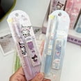 thumbnail image 3 of Lápices de dibujos animados Sanrio, lapicero mecánico de 0,5mm, 24 piezas, serie Melody Black Beauty, Hellokitty, papelería para bocetos y escritura, 3 of 4