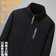 thumbnail image 5 of Otoño Invierno, cárdigan informal a la moda para hombre, abrigo para hombre con chaqueta con cuello levantado de terciopelo, Top para hombre, prendas de vestir con cremallera que combinan con todo de, 5 of 5