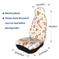 thumbnail image 4 of Fuzoiu Cute Squirrel Fall Print Seat Covers Set, Car Seat Covers Front Seats, Car Seat Protector, Car Seat Cushion, Seat Covers Carseat Cover Universal Fit for Most Cars, 4 of 7