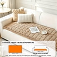 thumbnail image 6 of WETRBWEH Couch Cover for Dogs Washable, Soft Thick Couch Covers for Pets, Non Slip Fuzzy Pet Couch Covers for Sofa, 27"x83", Milk Coffee, 6 of 8