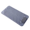 thumbnail image 2 of 27x14 Inch Non- Bath Mat with Suction Cups - Extra Large Shower Mat for Tub Safety, Drain Holes & Machine Washable - -Resistant Bathroom Floor Mat for Seniors & Kids, 2 of 5