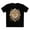 Black, variant on Floral Shirt, Shirt with Flower, Tee Shirt with Antique Flower