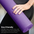 thumbnail image 5 of Hello Fit Bulk Yoga Mats, Affordable Exercise Mats, Non-Slip, Eco Friendly, 10 Pack, Purple, 5 of 8