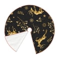 thumbnail image 3 of Kll Christmas Gold Deers1 Christmas Tree Skirt ,Party Decorations Farmhouse For Christmas Decorations Holiday Party, 3 of 8