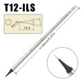 thumbnail image 3 of Punta T12 de alta calidad, puntas de pistola para soldar de repuesto cromadas negras de Taiwán, calentamiento rápido, temperatura estable más duradera, 3 of 5