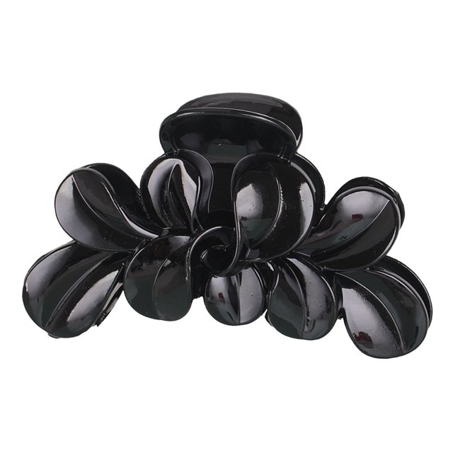 Minnieouse Pasadores para el cabello Chica profesional Headwear Cola de caballo Abrazadera Hogar Negro Type3 NO3 Minnieouse AP010558-03
