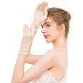 thumbnail image 5 of Womens Gloves Winter Gloves Women's Fashion Solid Color Five Finger Gloves Breathable Sunscreen Solid Color Etiquette Gloves, 5 of 5
