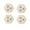 White, variant on Vrorvz Adhesive Universal Pulleys Set of 4 with Three Bead Universal Wheels for Easy of Heavy Objects Smooth Silent 360 Degree Rotation for Home Office Furniture