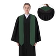 thumbnail image 4 of Hirioo Green Buffalo Plaid Merry Christmas for 72" Graduation Shawl Stole Unisex Adults Graduation Sash Honor Graduation Stole for High School and College-Sharp Corner, 4 of 7