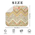 thumbnail image 4 of Pioneer Flower Floral Print Pattern Dish Drying Mat for Kitchen 1 Pack, Ultra Absorbent Microfiber Dishes Drainer Mats,16"x18", 4 of 6