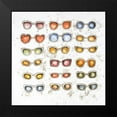 thumbnail image 2 of Atelier B Art Studio 12x12 Black Modern Framed Museum Art Print Titled - WOMENS SUNGLASSES, 2 of 5