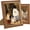 Bronze&Black, variant on Vintage 12x16 Picture Frame, Antique Gold Frames, 2 Pack