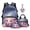 Galaxy Axolotl Print-, variant on Garronmavis Kids Backpack Set for Elementary School Girls, 4-Piece Set Includes Bookbag & Lunch Bag & Pencil Case & Cute Axolotl Keychain, Ideal for Daily Elementary School Use