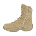 thumbnail image 3 of Women's Reebok® Composite Toe 8" Side Zip Stealth Boots Desert Tan 5.5 2E  (Wide), 3 of 5