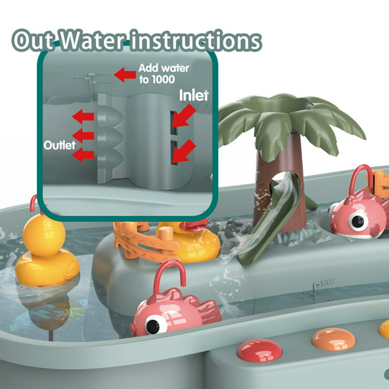 LeDiYouGou Duck Fishing Game Toy for Kids-Cute