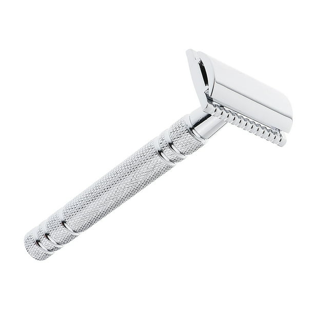 afeitadora de afeitar manual clásica de la aleación de afeitar de del doble borde hombres Colcomx Máquina de afeitar de seguridad Munal para hombres