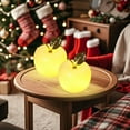 thumbnail image 6 of Ikohbadg Cute Fruit Glass Night Light with Metal Leaves, Ambient Decorative Lamp for Bedroom, Kitchen, and Home, Unique Christmas & Birthday Gift, 6 of 6