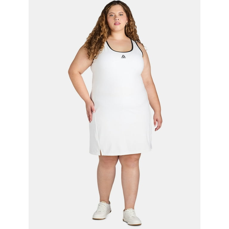Reebok Women s Plus Size Tennis Dress with Built in Bra and Shorts Walmart