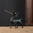 thumbnail image 4 of BQBQERT Traditional Dragon Incenses Burners Decorative Stick Copper Alloy Holder Cultural Decoration, 4 of 10