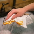 thumbnail image 2 of Sticky Toffee, 6 Pack, Cotton Terry Kitchen Towel and Dishcloth Set, Yellow, 2 of 4