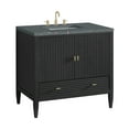 thumbnail image 7 of James Martin Vanities 485-V36-3Pbl Myrrin 36" Single Basin Wood Vanity Set - Carbon Oak, 7 of 7