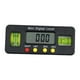 thumbnail image 3 of Instrumento de medición de ángulos digital con pantalla LCD, nivel y medidor de burbuja para 10 cm x 41 cm, 3 of 9