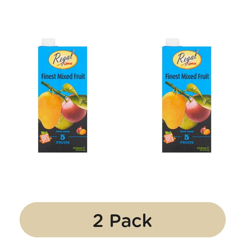 Regal Siprus Mixed Fruit 1L, British Import (Pack of 2)