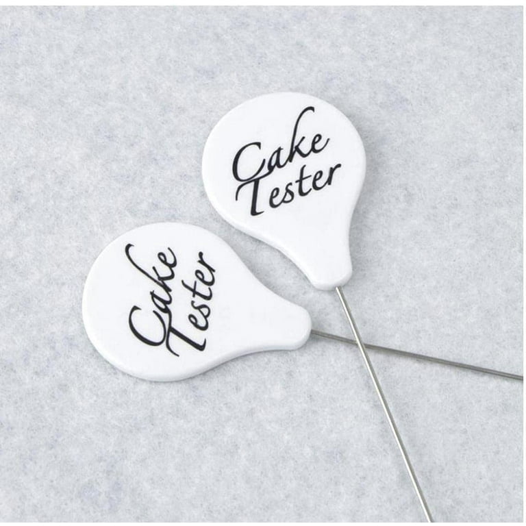 1pc Baking Cake Tester Pin, Dessert Detail Cute Stainless Steel Tester For  Baking