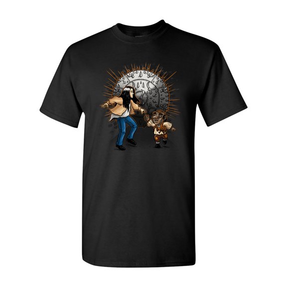 Oh No Cleaners Labyrinth Salih Gonenli Artworks Funny DT Adult T-Shirt Tee