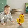 thumbnail image 5 of Electric Interactive Toy Speaking Plush Buddy Birthday Festival - Realistic Walking Chirping Chicken Toy-Electric Chicken Stuffed Animal with Lifelike Sounds,Cute Christmas/Easter Baby Chick Toy, 5 of 7