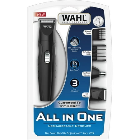 Wahl Travel 10-Piece Clipper Beard Mustache Trimmer Kit ...
