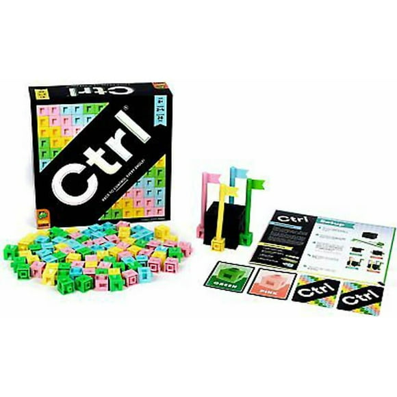 Pandasaurus Games Ctrl Head Scratching Strategy Board Game Two to Four Players